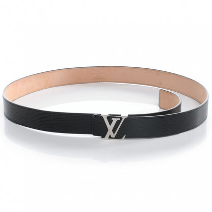 Louis Vuitton Epi Initials Belt size 90 36 Black 1 of 7