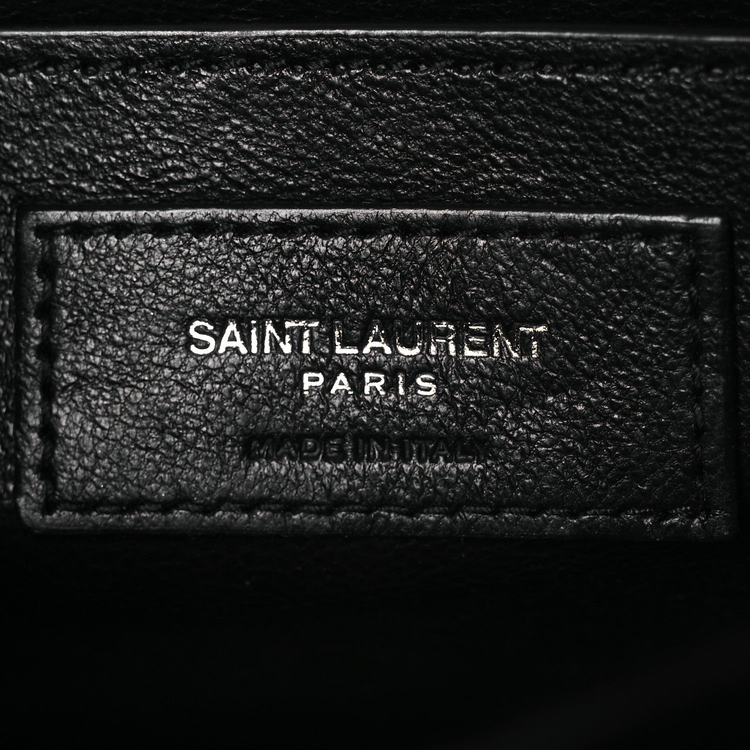 Saint Laurent Calfskin Medium Monogram Sunset Black Sunset Black 6 of 11