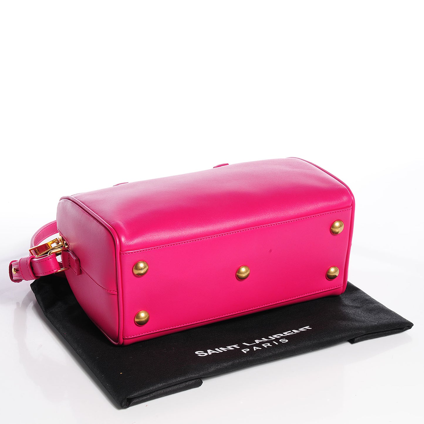 Calfskin Duffle 3 Fuschia