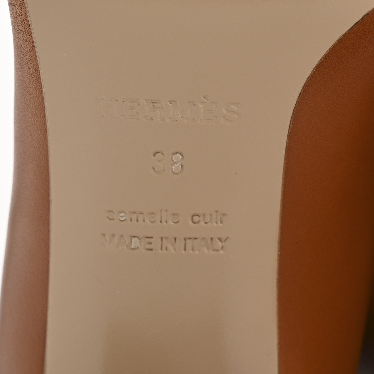 Hermes Heritage Calfskin Story Boots 38 Naturel 7 of 9