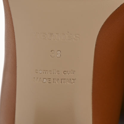 Hermes Heritage Calfskin Story Boots 38 Naturel 7 of 9