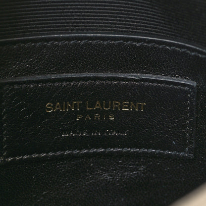 Saint Laurent Grain De Poudre Small Classic Monogram Camera Bag White 6 of 12