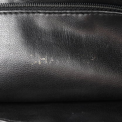 Chanel Lambskin Quilted Shopping Tote Black 6 of 18