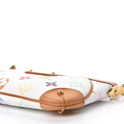 Louis Vuitton Monogram Multicolor Pochette Milla MM White 7 of 10
