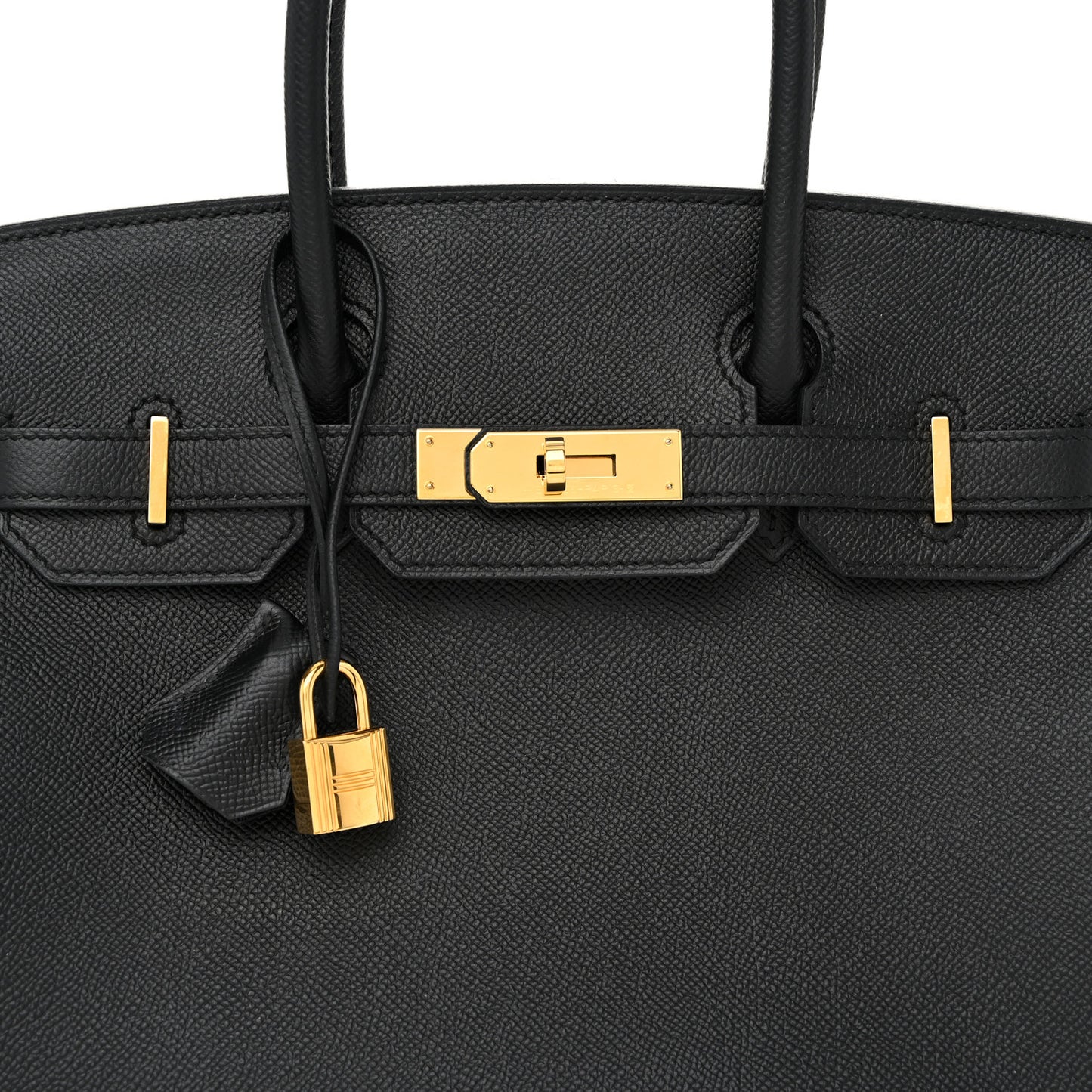 Epsom Birkin 30 Black
