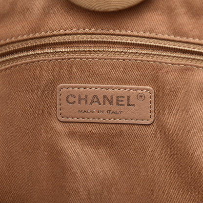 Chanel Canvas Small Deauville Tote Beige 6 of 11