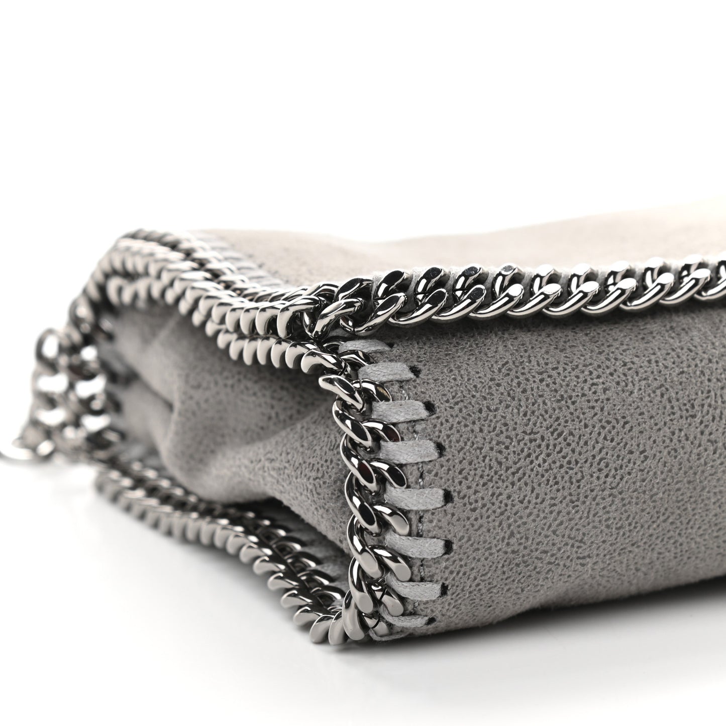 Shaggy Deer Falabella Crossbody Bag Light Grey