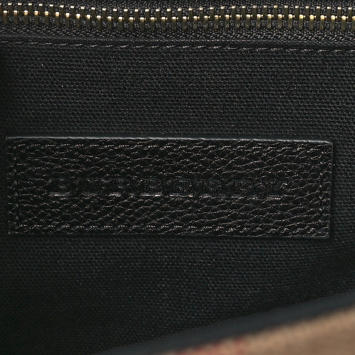 Canvas Mega Check Small Baildon Messenger Bag Black