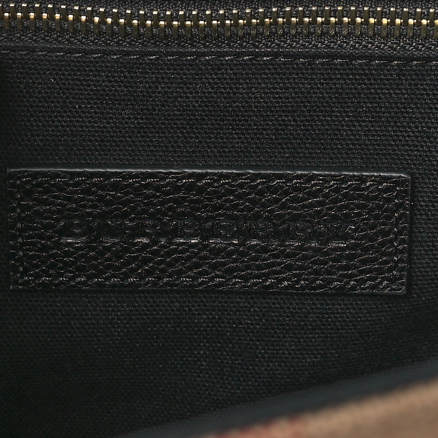 Burberry Canvas Mega Check Small Baildon Messenger Bag Black 6 of 9