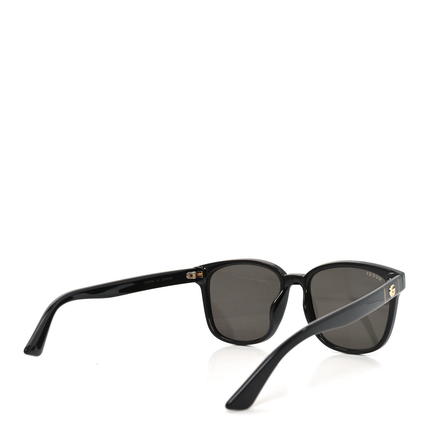 Gucci Acetate Sunglasses GG0637SK Black Black 4 of 7