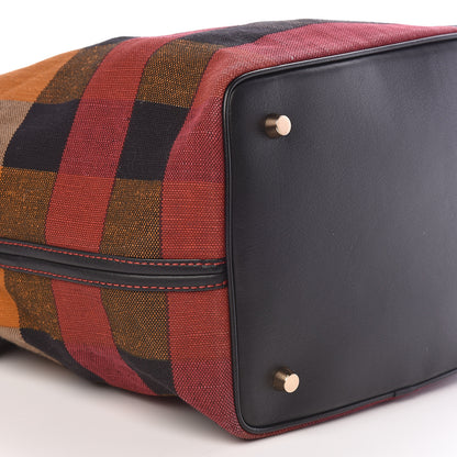 Burberry Canvas Mega Check Medium Ashby Hobo Multicolor 8 of 10