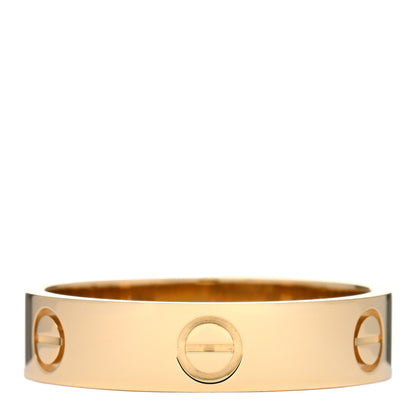 Cartier 18K Yellow Gold 5.5mm LOVE Ring 65 11 3 of 5