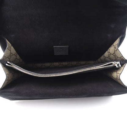 Gucci GG Supreme Monogram Medium Dionysus Shoulder Bag Black 5 of 16