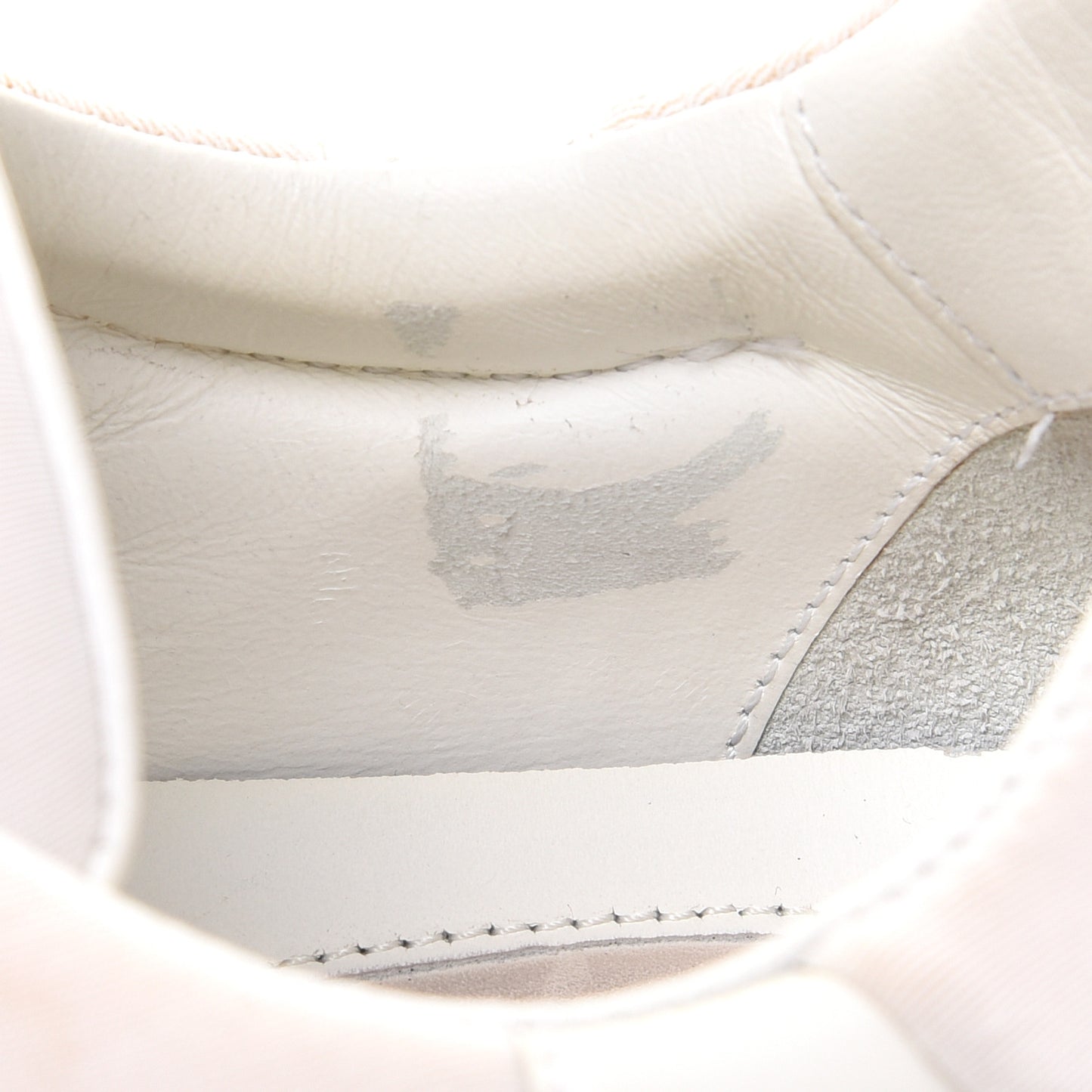 Calfskin Neoprene Raine Sneakers 39.5 White