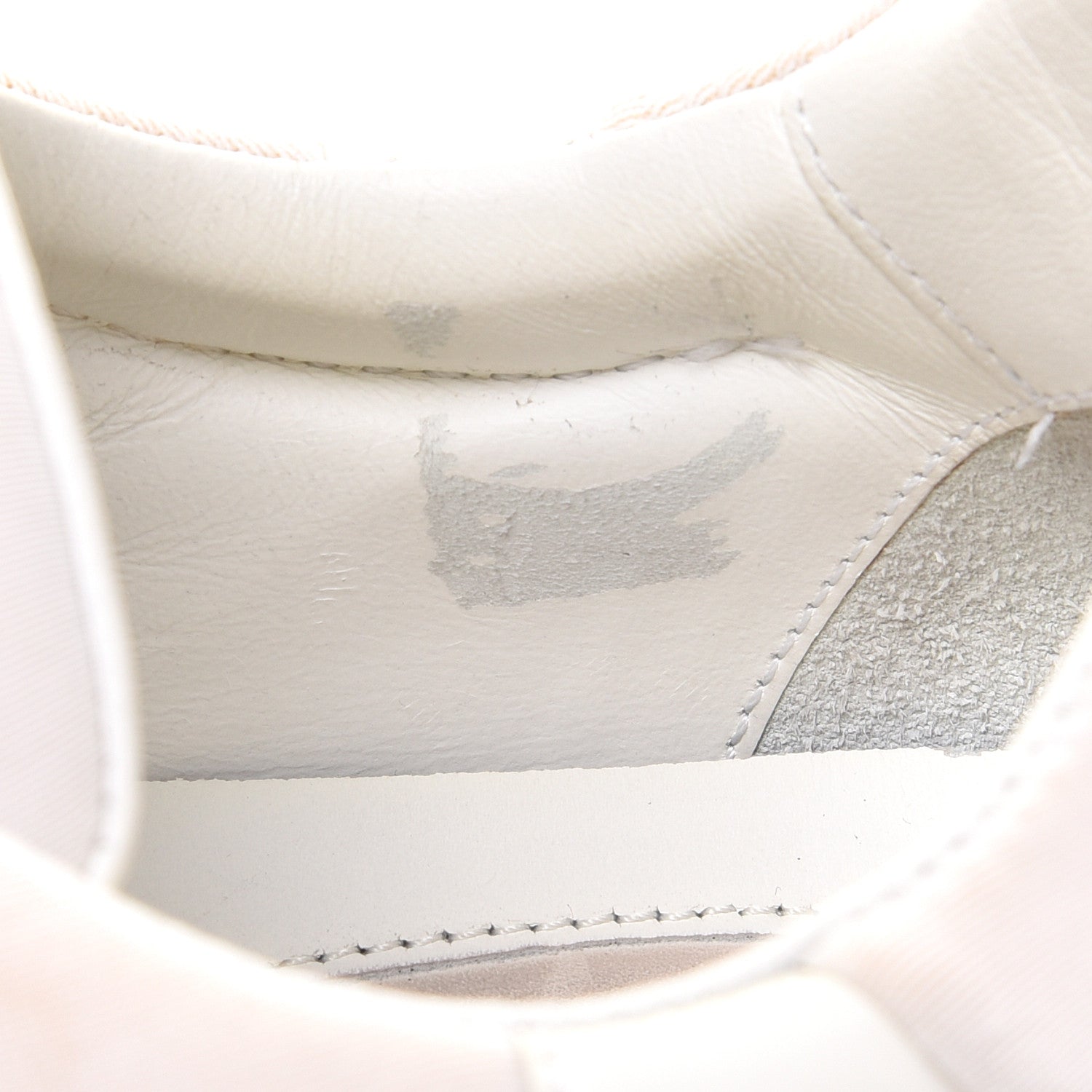 Jimmy Choo Calfskin Neoprene Raine Sneakers 39.5 White 9 of 10