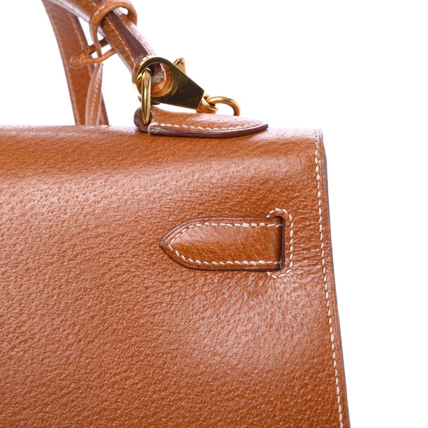 Peau Porc Sellier Kelly 32 Gold