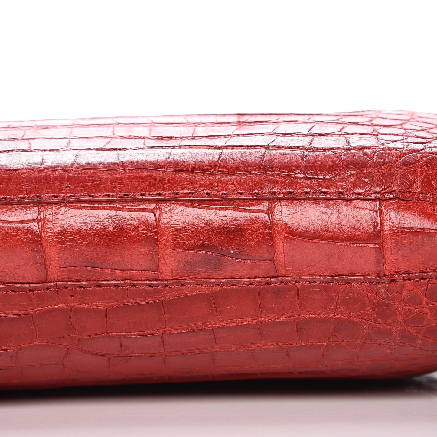 Crocodile Crossbody Bag Red
