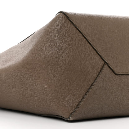 Celine Soft Grained Calfskin Medium Belt Cabas Phantom Taupe 10 of 12