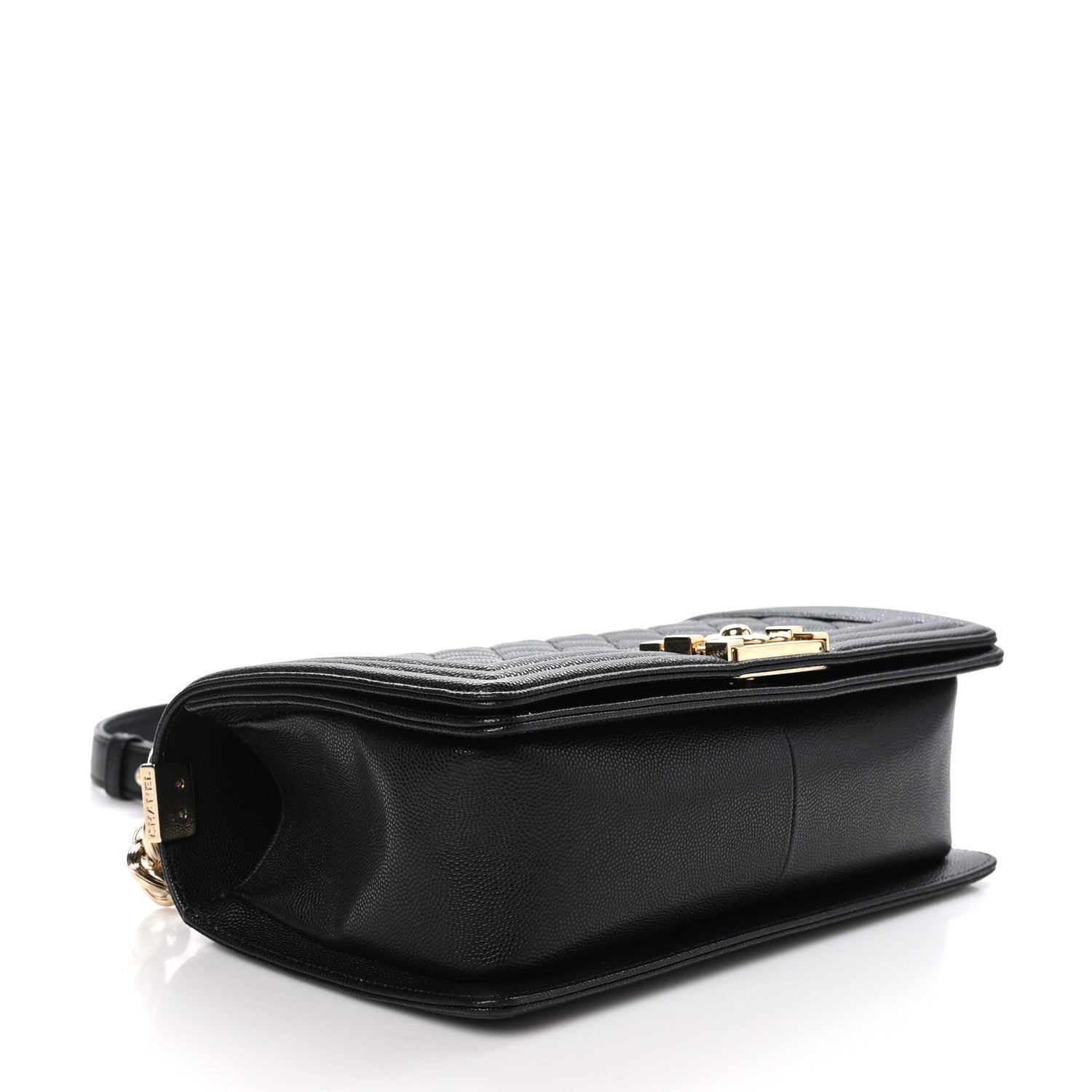 Chanel Caviar Quilted Medium Boy Flap Black 4 of 10