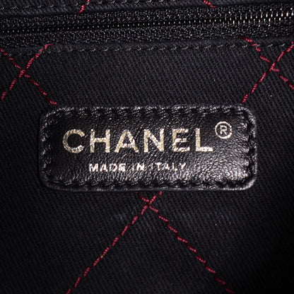 Chanel Grained Calfskin Shopping Fever Tote Red 6 of 8
