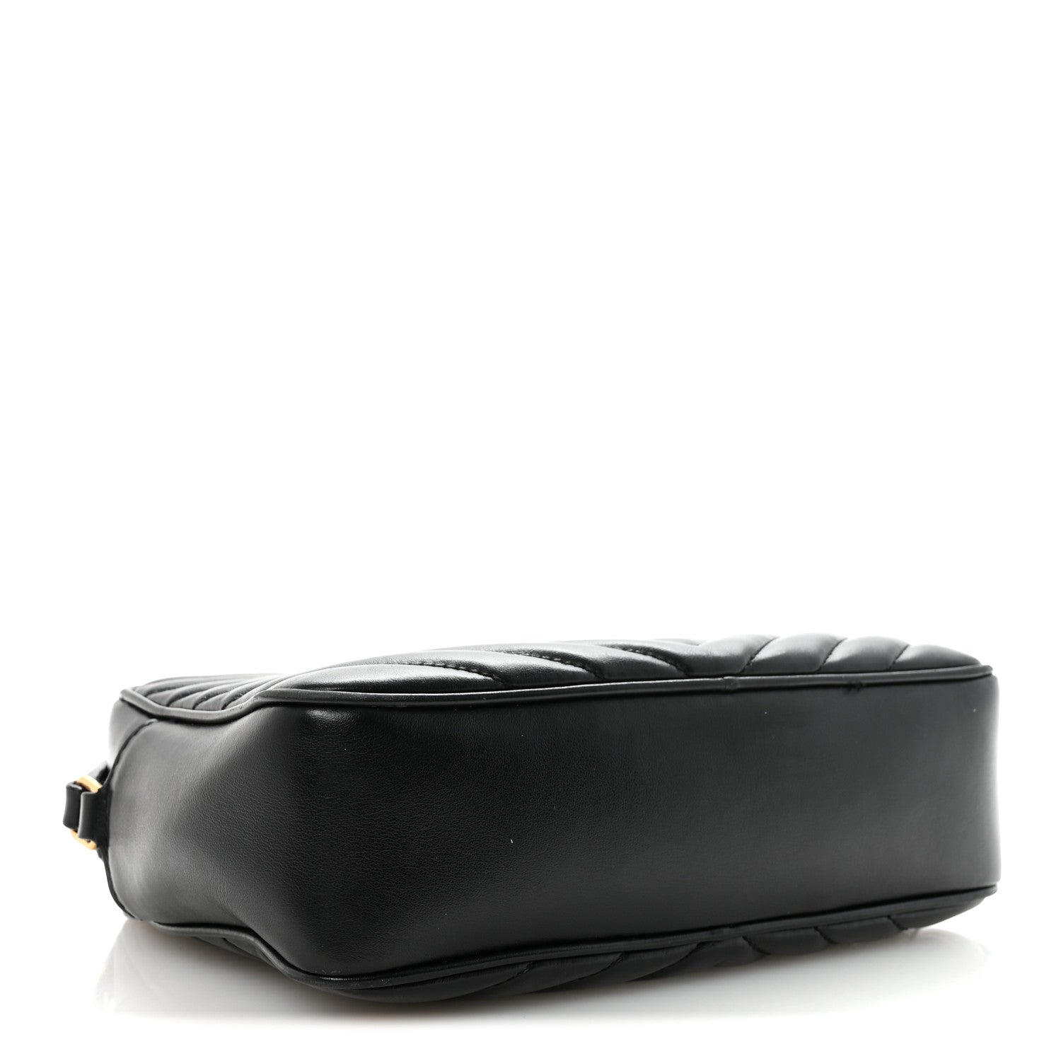 Saint Laurent Calfskin Matelasse Monogram Lou Camera Bag Black 4 of 10