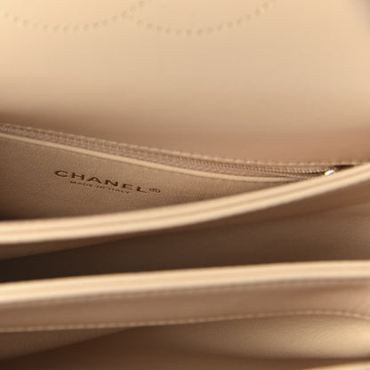 Chanel Lambskin Quilted Small Trendy CC Dual Handle Flap Bag Beige 8 of 11