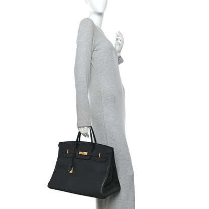 Hermes Ardennes Birkin 40 Black 2 of 15