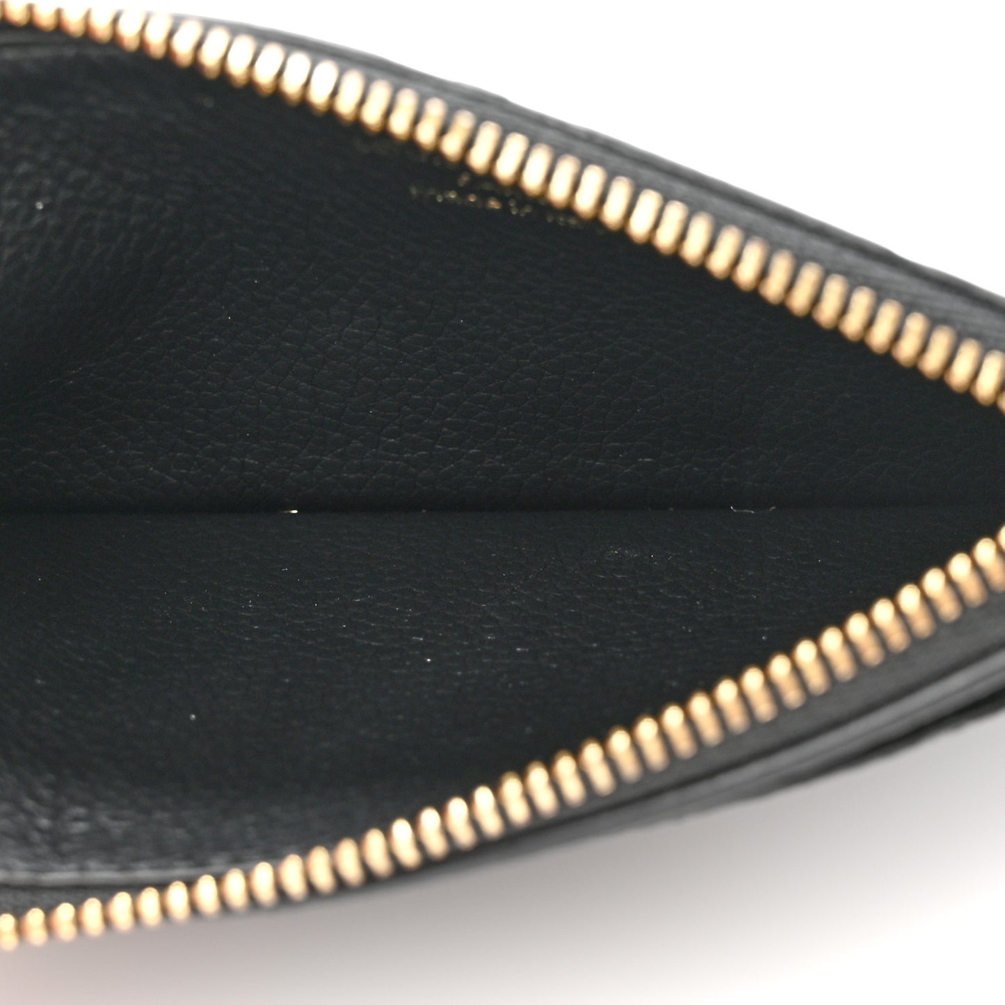 Empreinte Zipper Card Holder Black