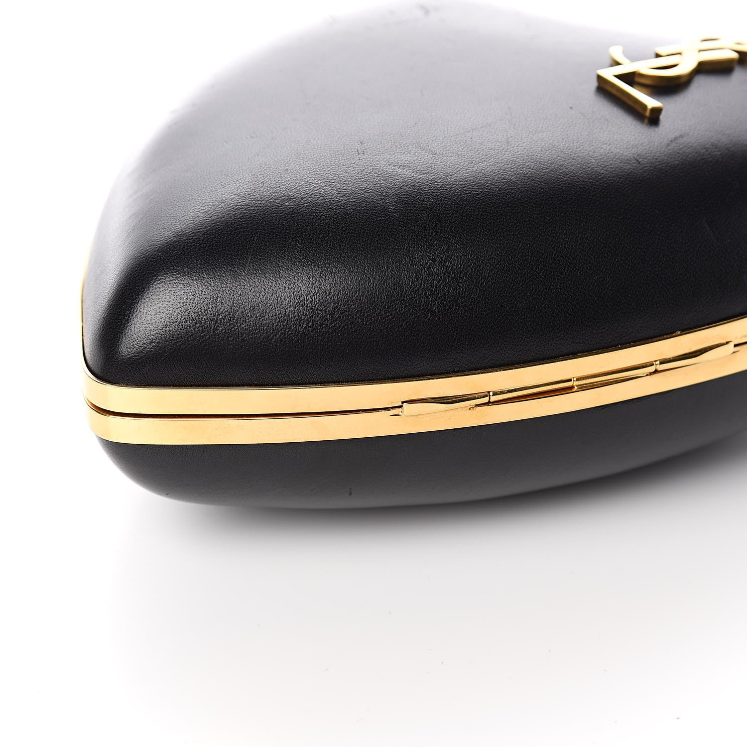 Saint Laurent Calfskin Monogram Love Box Bag Black 9 of 13