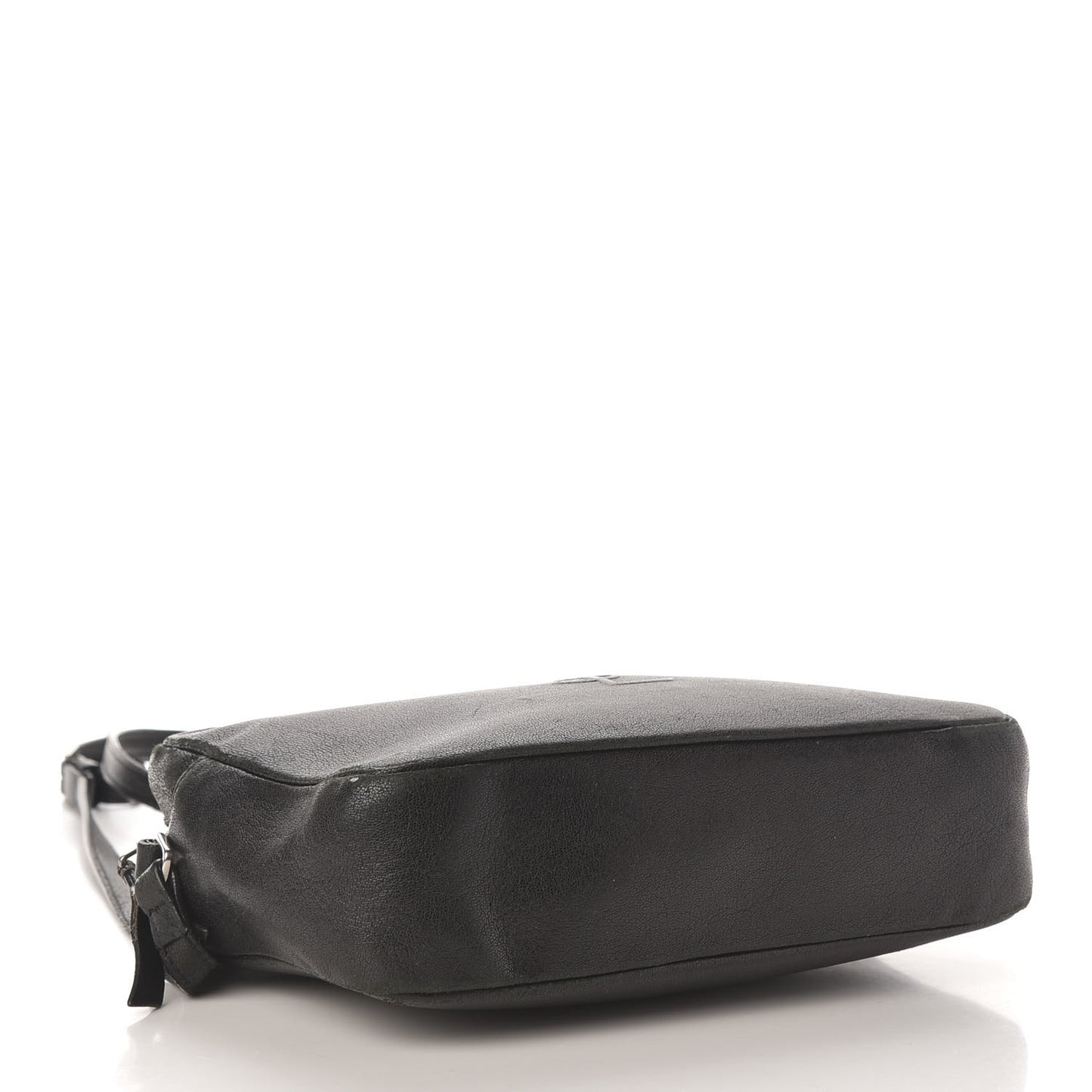 Lambskin Monogram Small Lou Camera Bag Black