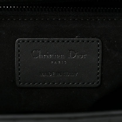 Christian Dior Ultra Matte Calfskin Cannage Medium Lady Dior Black 6 of 11