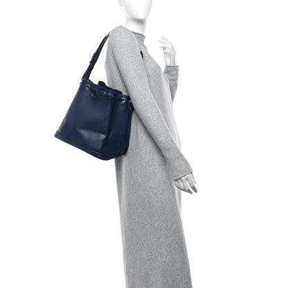Louis Vuitton Epi Petit Noe NM Indigo 2 of 10