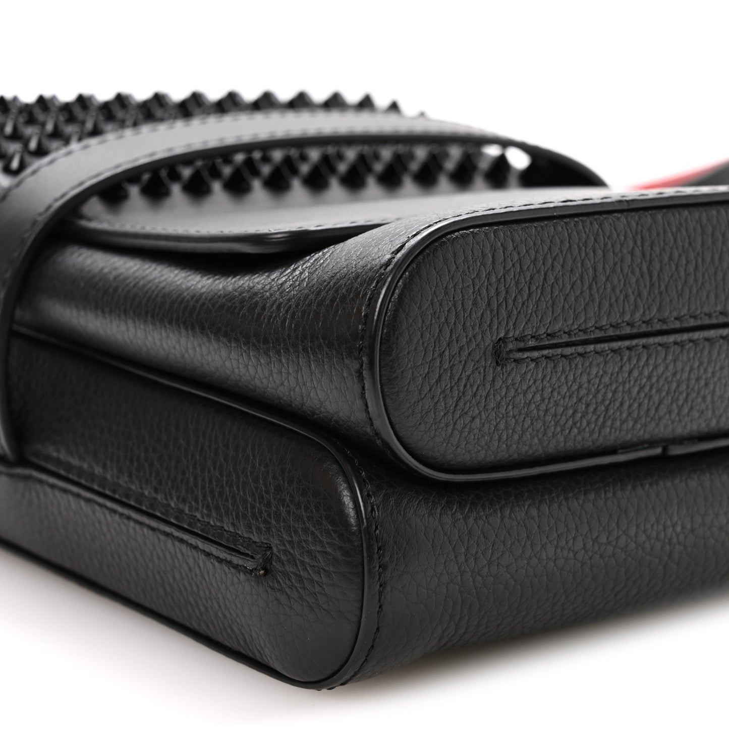 Calfskin Spikes Benech Reporter Black