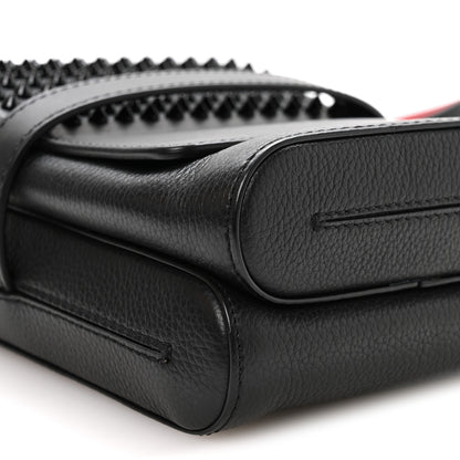 Christian Louboutin Calfskin Spikes Benech Reporter Black 9 of 11