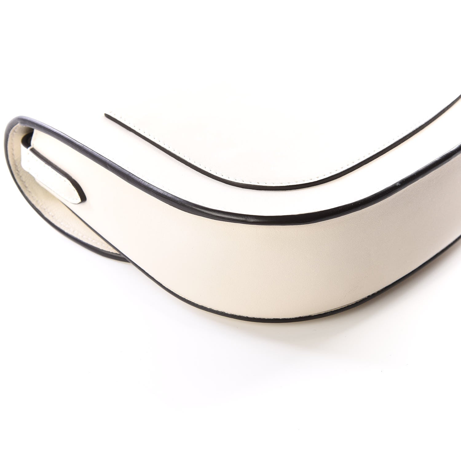 Celine Smooth Calfskin Small Trotteur White 7 of 11