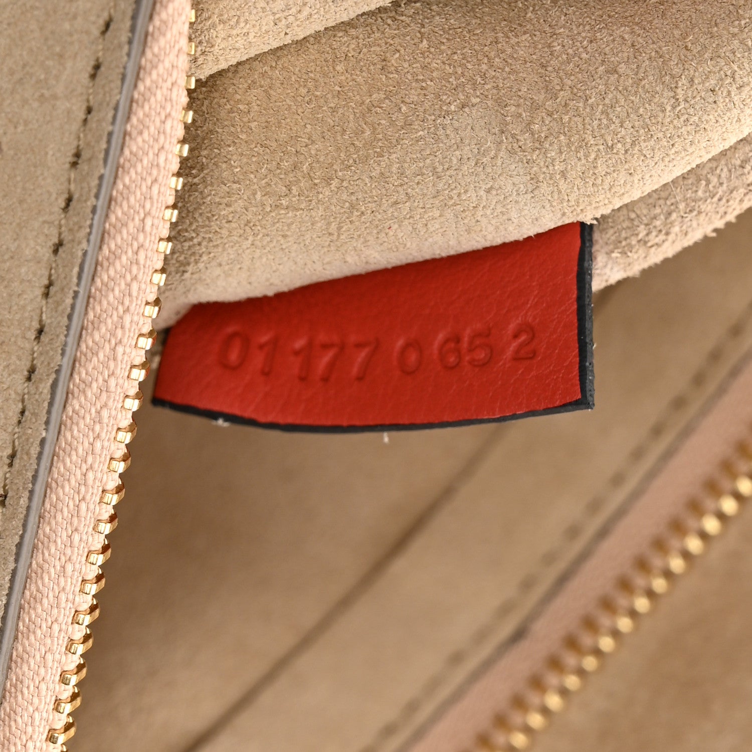 Chloe Calfskin Suede Medium Faye Shoulder Bag Sepia Red 7 of 10