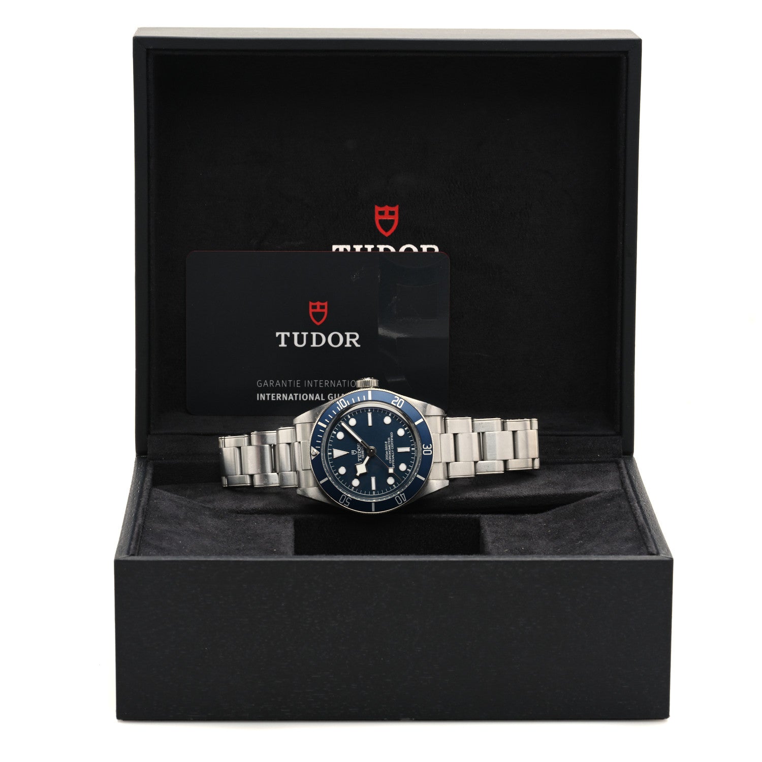 TUDOR Stainless Steel 39mm Black Bay Fifty Eight Automatic Watch Blue 79030B 5 of 5