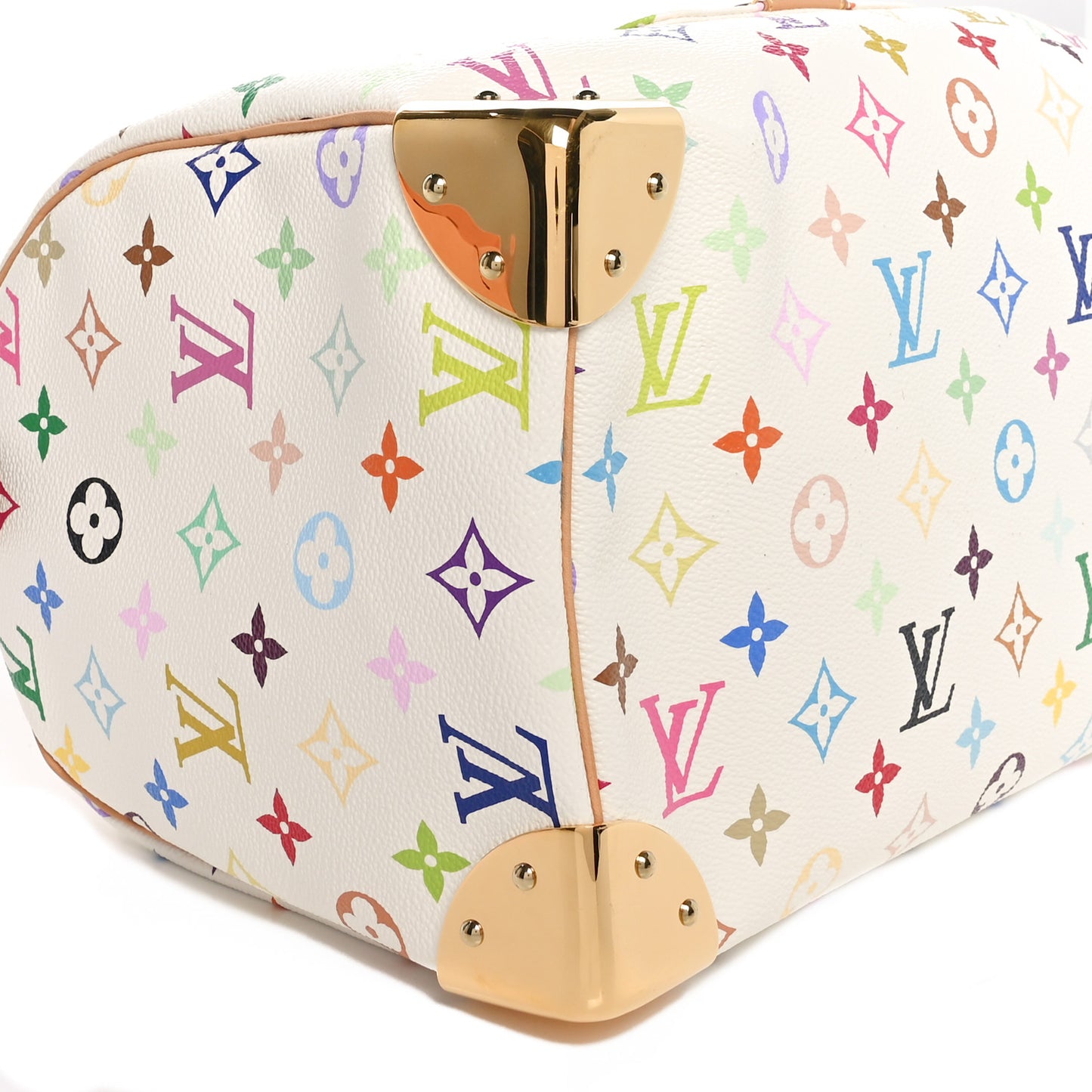 Monogram Multicolor Speedy 30 White