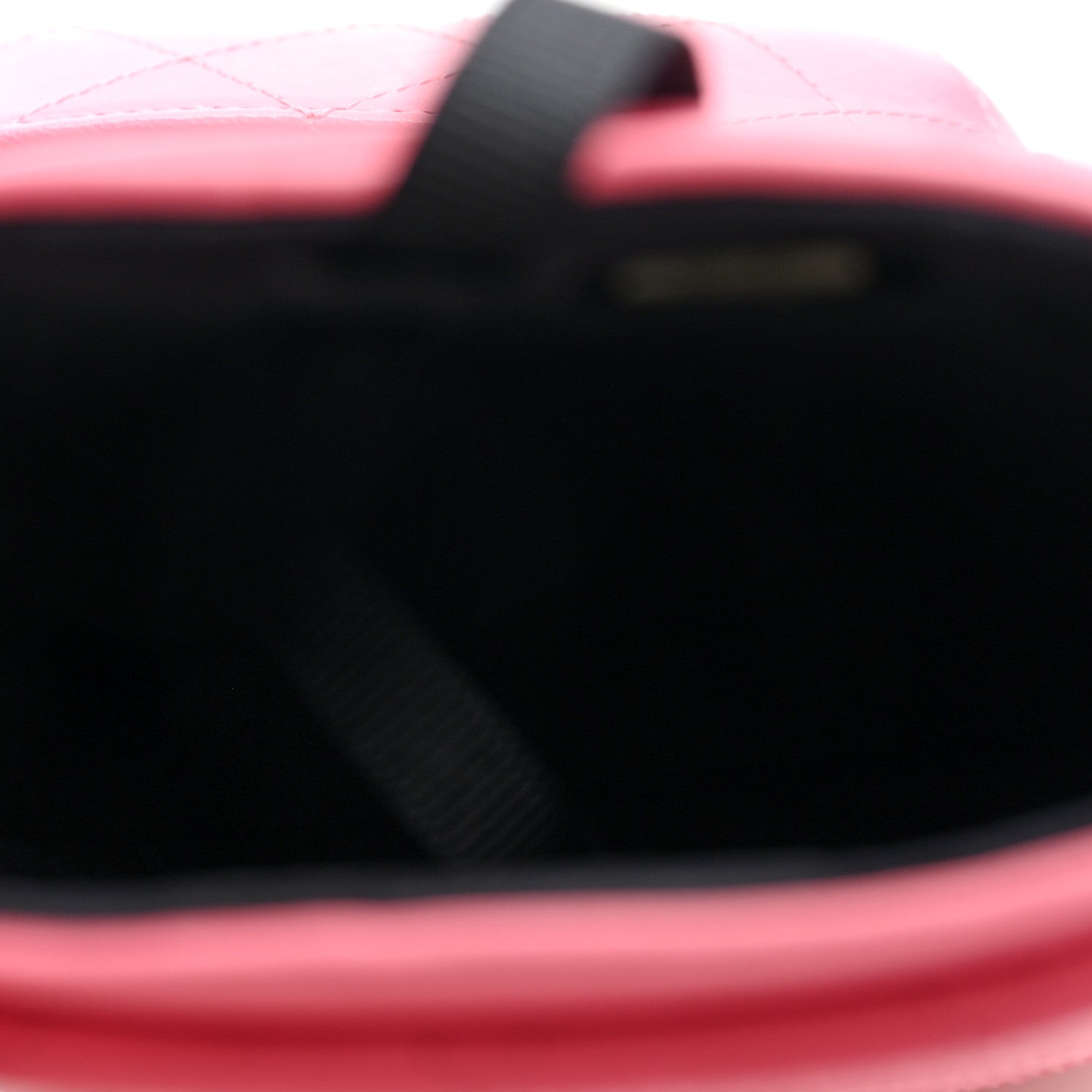 Chanel Lambskin Quilted Chain Around Phone Holder Pink 5 of 11
