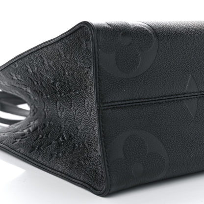 Louis Vuitton Empreinte Monogram Giant OnTheGo MM Black 8 of 9