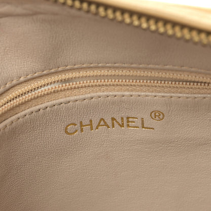 Chanel Lambskin Quilted Tassel Flap Camera Case Beige 6 of 10