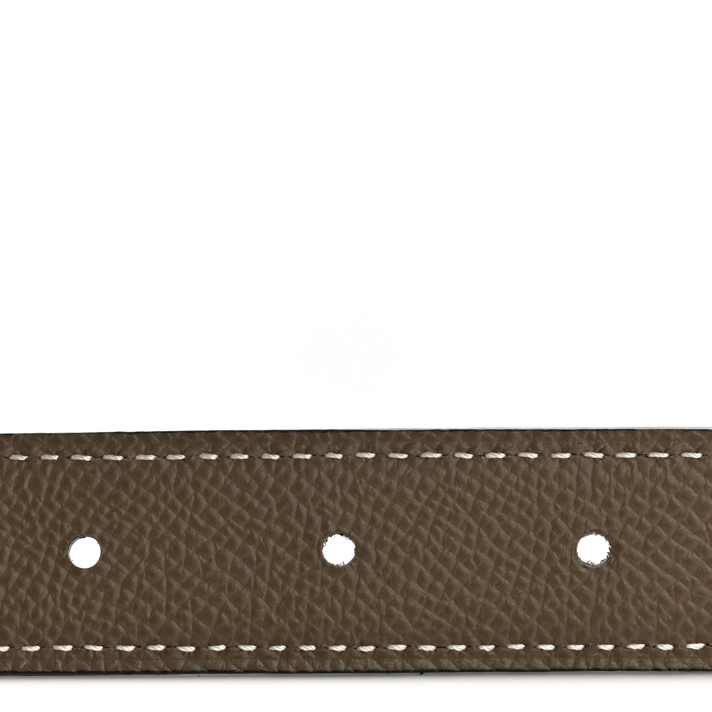 Swift Epsom 24mm Mini Constance H Belt 100 40 Black Etoupe