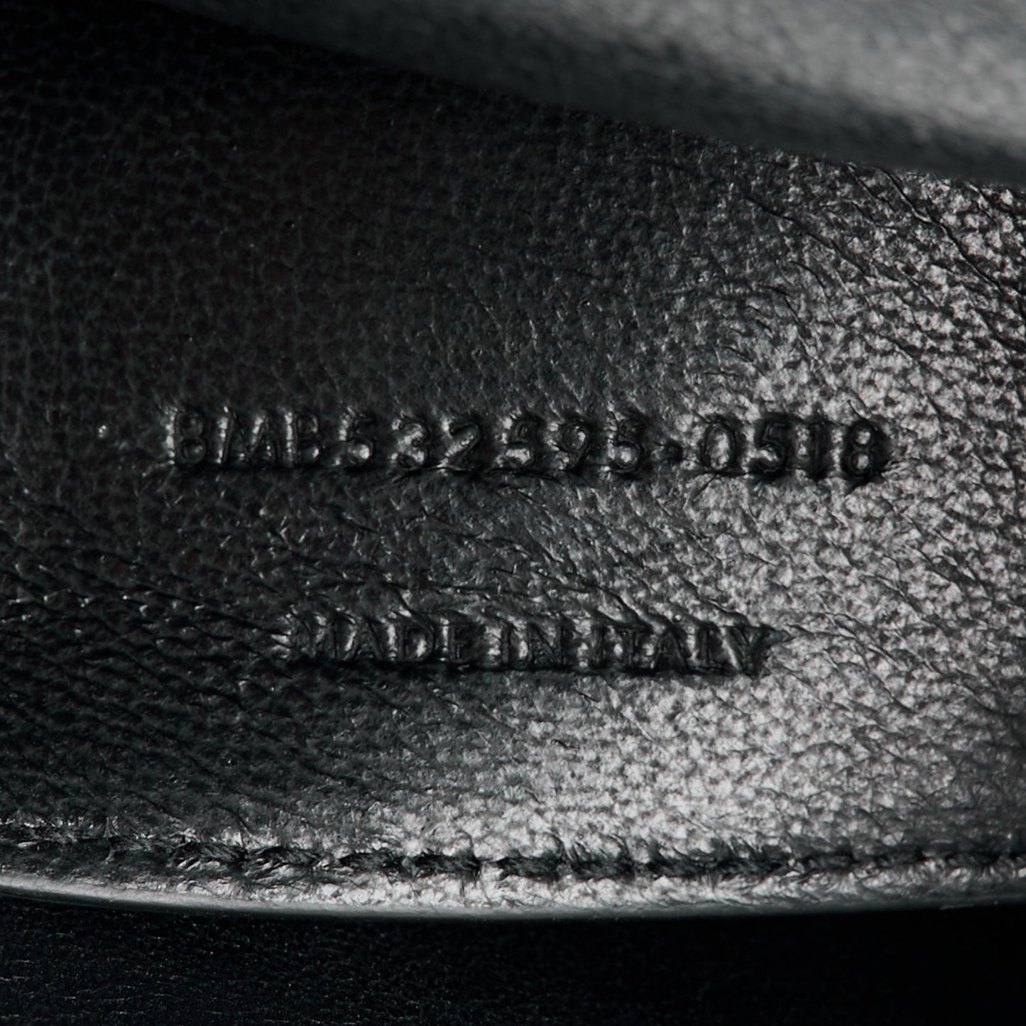 SAINT LAURENT Patent Matelasse Monogram Large Vicky Chain Bag Black