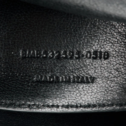 Saint Laurent SAINT LAURENT Patent Matelasse Monogram Large Vicky Chain Bag Black 8 of 16