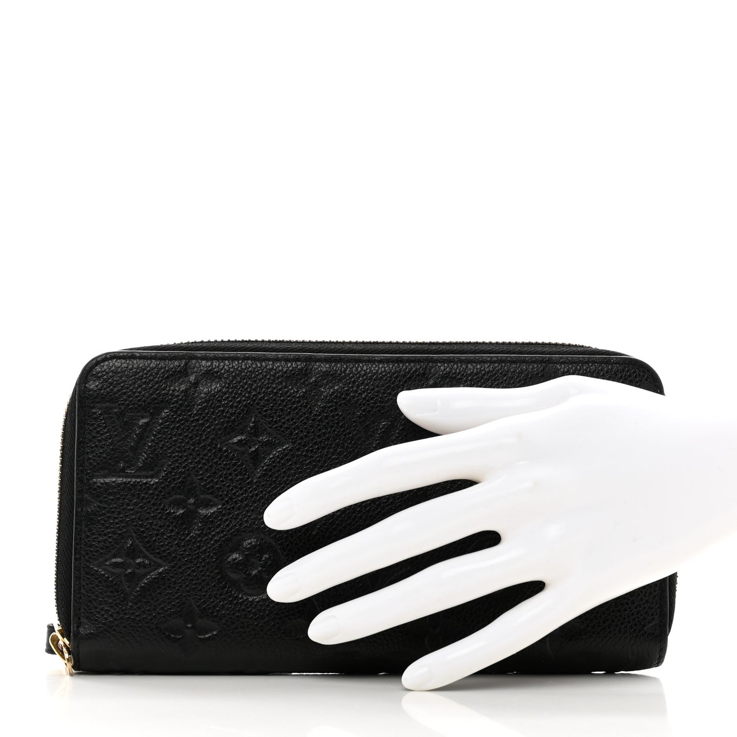 LOUIS VUITTON Empreinte Zippy Wallet Black