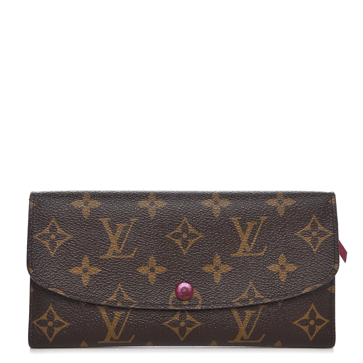 Monogram Emilie Wallet Fuchsia