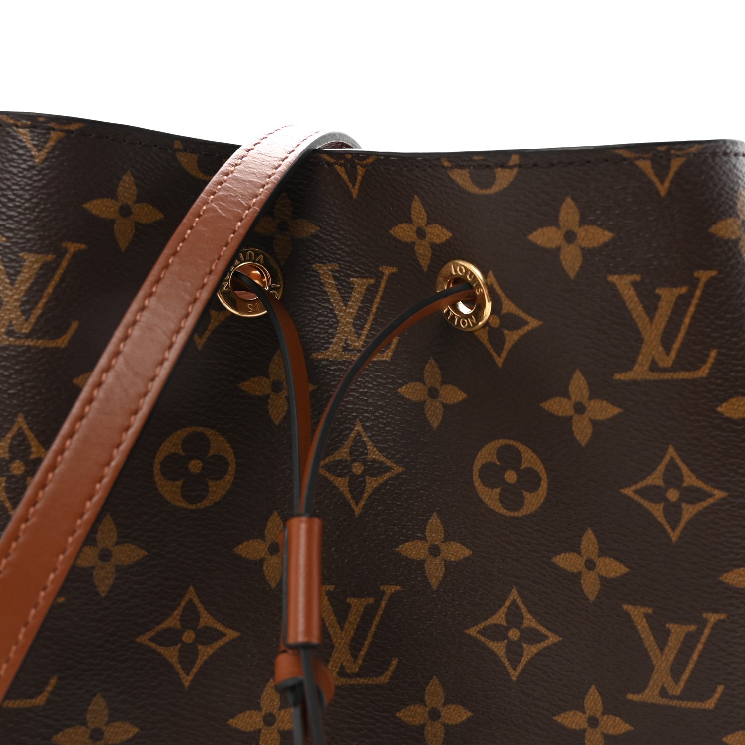 Louis Vuitton Monogram Neonoe MM Caramel 7 of 9
