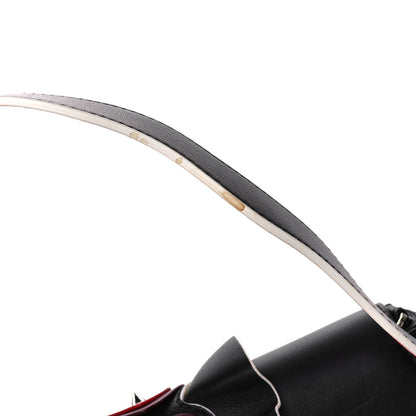 Fendi Calfskin Waves Heart Baguette Black 15 of 16