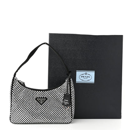 Prada Satin Crystal Mini Re-Edition 2000 Bag Cristal 11 of 11