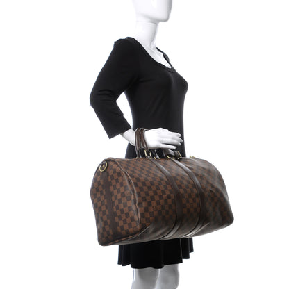 Louis Vuitton Damier Ebene Keepall Bandouliere 45 2 of 10
